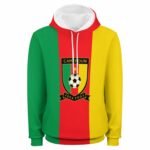 Kamerun Kapuzenpulli Mit Fleece Für Männer Und Frauen