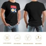 Olympique Lyonnais Core Stretch Slim Cneck Gildan Tee T-Shirt Herren