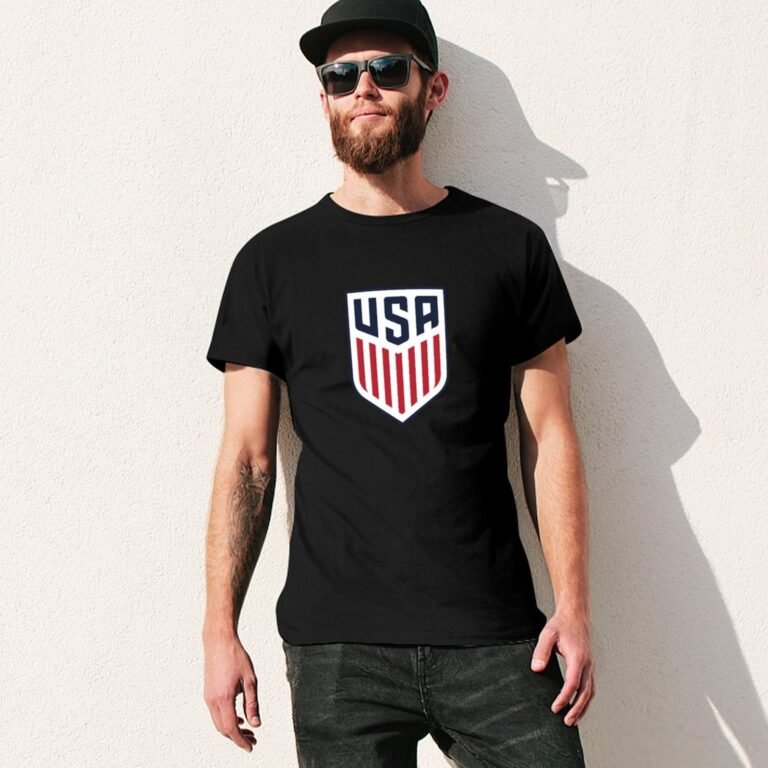 Vereinigten Staaten Stretch Slim Cneck Gildan Tee T-Shirt Herren