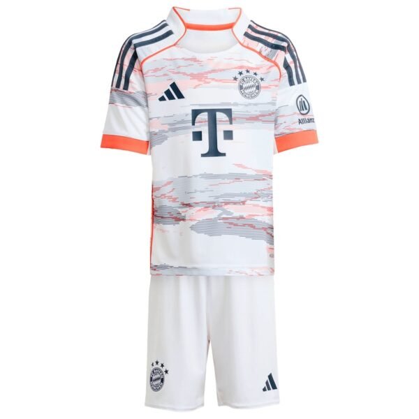 Bayern München Auswärtstrikot Kinder Minikit 2025-2026