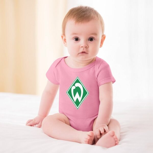 Werder Bremen Baby Bodysuit Strampler Schlafanzug Mit Kurzen Ärmeln