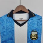 Argentinien Gedenkausgabe Home Trikot 2022 - Weiß Blau