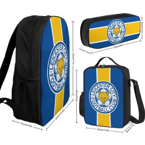 Leicester City Student Schulranzen Lunchbag Stifttasche Kombination