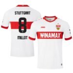 VfB Stuttgart Enzo Millot 8 Home Trikot 2024-2025