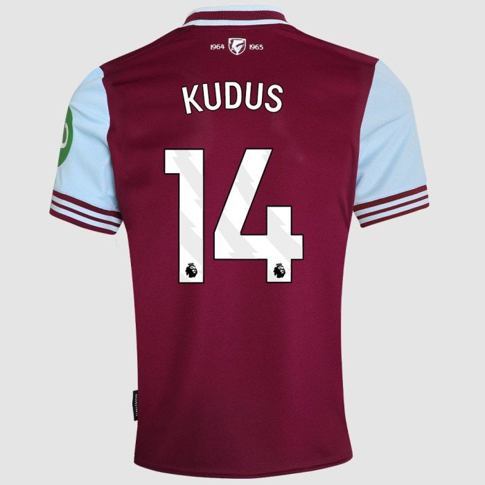 West Ham United Mohammed Kudus 14 Home Trikot 2024-2025