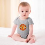 Manchester United Baby Bodysuit Strampler Schlafanzug Mit Kurzen Ärmeln