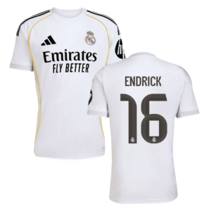 Real Madrid Endrick 16 Home Trikot 2025-2026