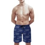 Tottenham Hotspur Herren Badehose Schnelltrocknende Strandshorts Mit Tasche Kordelzug Shorts