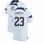 USA Kellyn Acosta 23 Home Trikot WM 2022