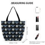 Inter Mailand Frauen Tragetasche Oxford-Stoff Einkaufsbeutel Tote Bag