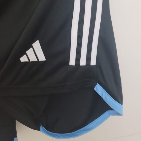 Argentinien 3 Sterne Home Short WM 2022 - Schwarz