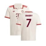 Bayern München Serge Gnabry 7 Third Trikot Kinder Minikit 2024-2025
