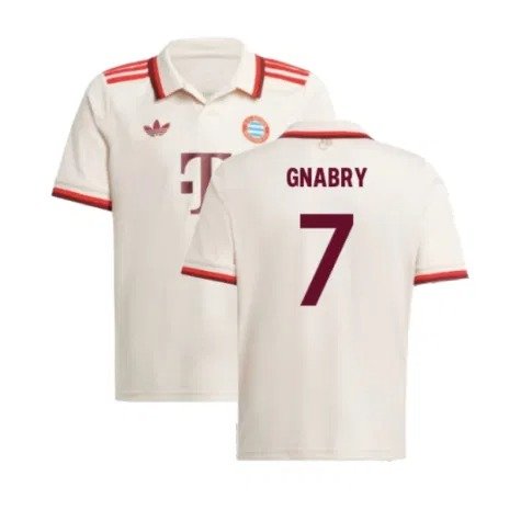 Bayern München Serge Gnabry 7 Third Trikot Kinder Minikit 2024-2025