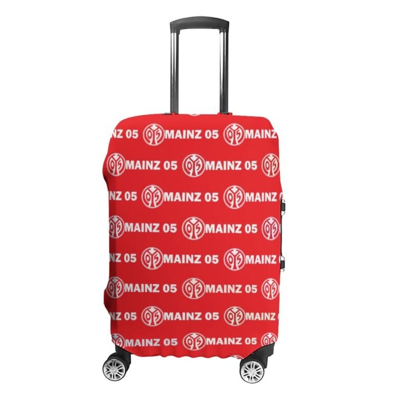 Mainz 05 Gepäckschutz Elastisches Design Staubdicht Und Anti-Kratz-Gepäckhülle