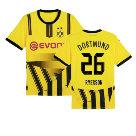 Borussia Dortmund Julian Ryerson 26 Cup Trikot 2024-2025