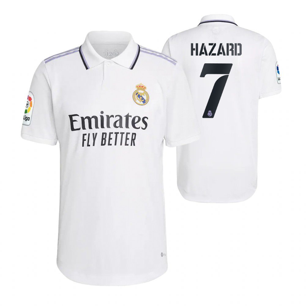 Real Madrid Eden Hazard 7 Home Trikot 2022-2023 Real Madrid Eden Hazard 7 Home Trikot 2022-2023