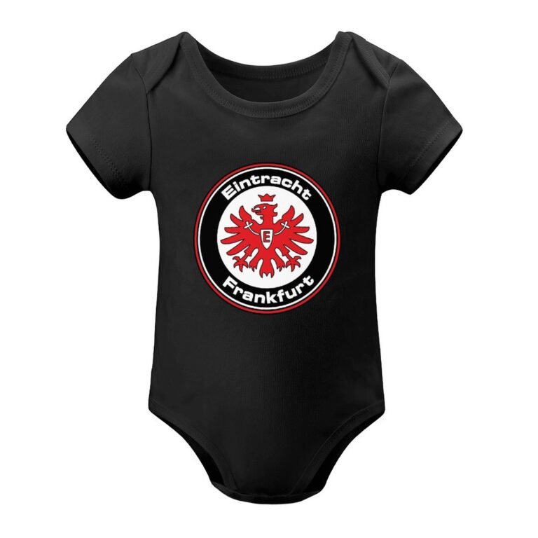Eintracht Frankfurt Baby Bodysuit Strampler Schlafanzug Mit Kurzen Ärmeln