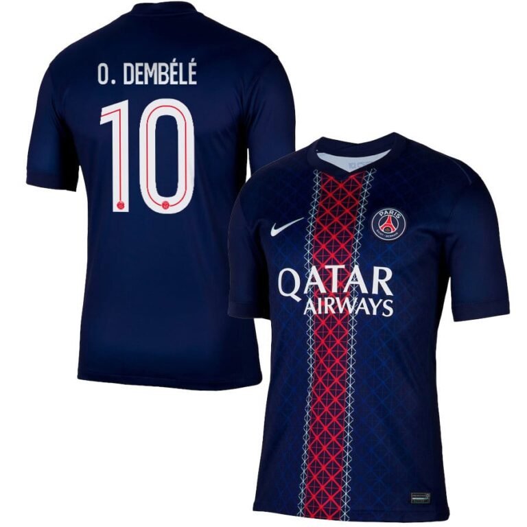 Paris Saint-Germain Ousmane Dembélé 10 Home Trikot 2025-2026