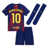 FC Barcelona Ronaldinho 10 Heimtrikot Kinder 2025-2026