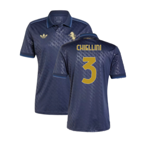 Juventus Giorgio Chiellini 3 Third Trikot 2024-2025