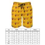 AS Rom Herren Badehose Schnelltrocknende Strandshorts Mit Tasche Kordelzug Shorts