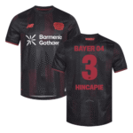 Bayer Leverkusen Piero Hincapié 3 Home Trikot 2025-2026