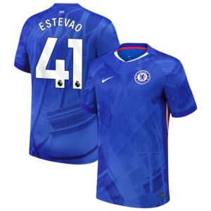 Chelsea Estêvão 41 Home Trikot 2025-2026