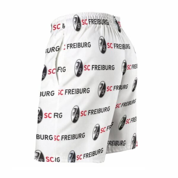 SC Freiburg Herren Badehose Schnelltrocknende Strandshorts Mit Tasche Kordelzug Shorts