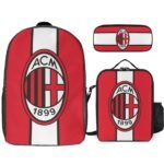 AC Mailand Student Schulranzen Lunchbag Stifttasche Kombination