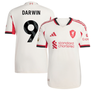 FC Liverpool Darwin Núñez 9 Away Trikot 2025-2026