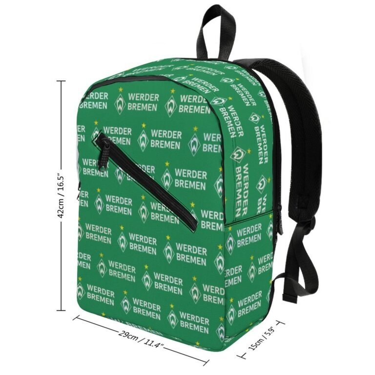 Werder Bremen Unisex Backpack Rucksack Outdoor Wanderrucksack
