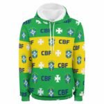 Brasilien Kapuzenpulli Mit Fleece Für Männer Und Frauen