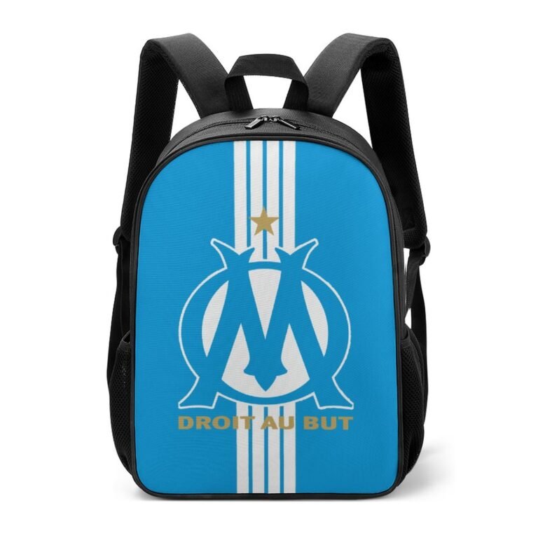 Olympique de Marseille Kinderschultaschen Rucksäcke Für Jungen Und Mädchen