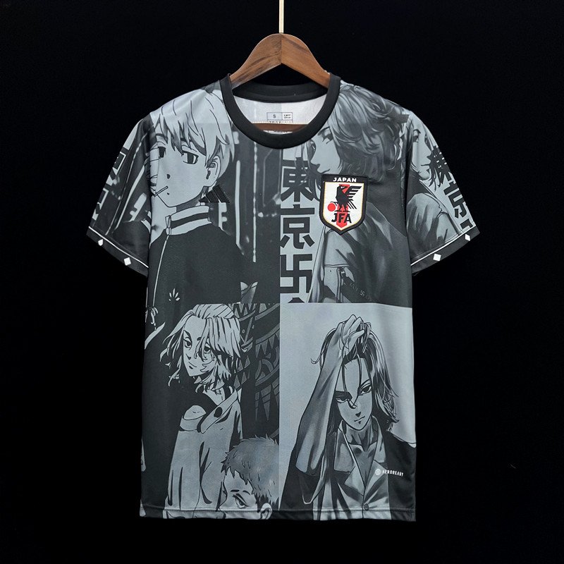 Japan Tokyo Swastika Avenger Sondertrikot 2023-2024 - Schwarz Japan Tokyo Swastika Avenger Sondertrikot 2023-2024 - Schwarz