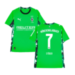 Borussia Monchengladbach Kevin Stöger 7 Away Trikot 2025-2026