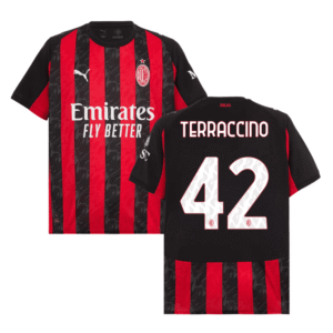 AC Mailand Filippo Terracciano 42 Home Trikot 2025-2026