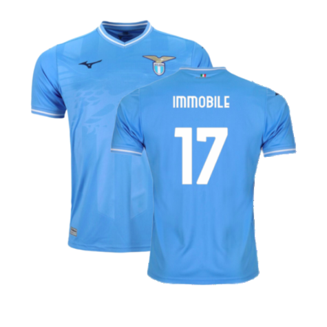 Lazio Rom Ciro Immobile 17 Home Trikot 2023-2024