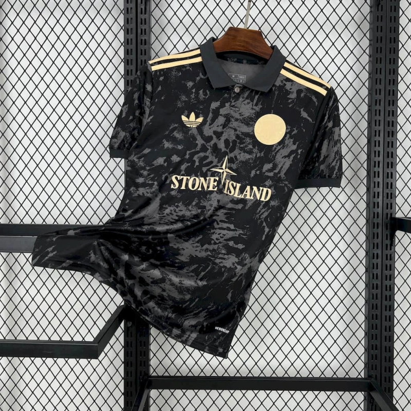 Ajax X Stone Island Sondertrikot 2025-2026 - Schwarz