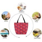 FC Heidenheim Frauen Tragetasche Oxford-Stoff Einkaufsbeutel Tote Bag