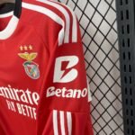 SL Benfica Langarm Home Trikot 2025-2026 - Rot