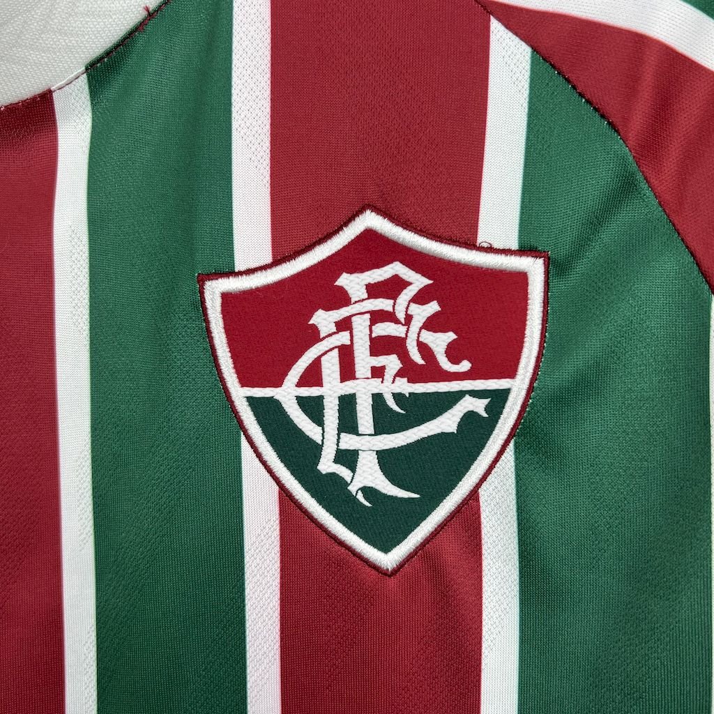 Fluminense Langarm Home Trikot 2025-2026 Fluminense Langarm Home Trikot 2025-2026