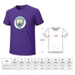 Manchester City Core Stretch Slim Cneck Gildan Tee T-Shirt Herren