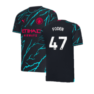 Man City Phil Foden 47 Third Trikot 2023-2024