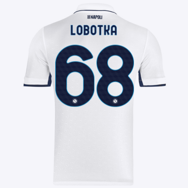 SSC Neapel Stanislav Lobotka 68 Away Trikot 2024-2025