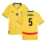 Ghana Thomas Partey 5 Home Trikot 2024-2025