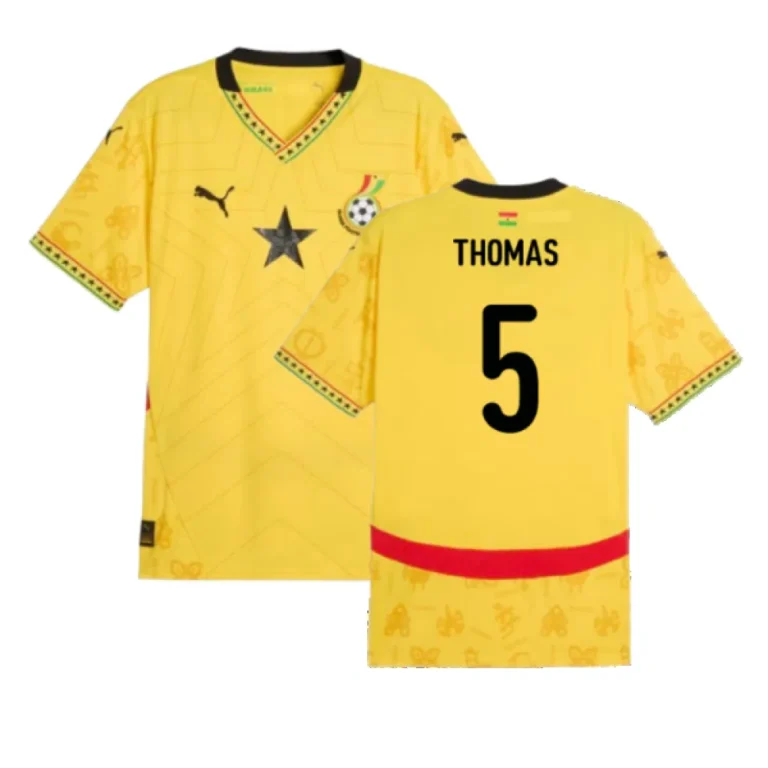 Ghana Thomas Partey 5 Home Trikot 2024-2025