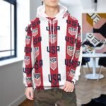 Vereinigten Staaten Kapuzenpulli Mit Fleece Für Männer Und Frauen