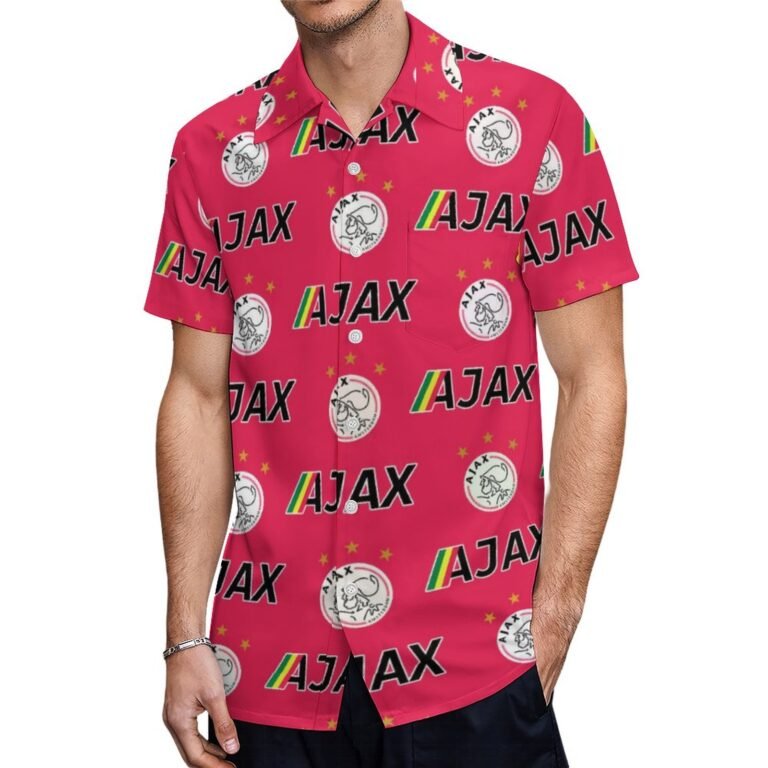 Ajax Kurzärmelige Herrenhemden, Passform Sommer Kurzarm Casual Button-Down Hemden
