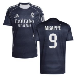 Real Madrid Kylian Mbappé 9 Away Trikot 2025-2026
