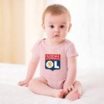 Olympique Lyonnais Baby Bodysuit Strampler Schlafanzug Mit Kurzen Ärmeln